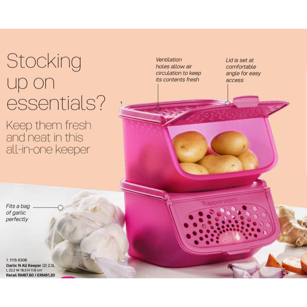 Garlic N All Keeper – Tupperware US