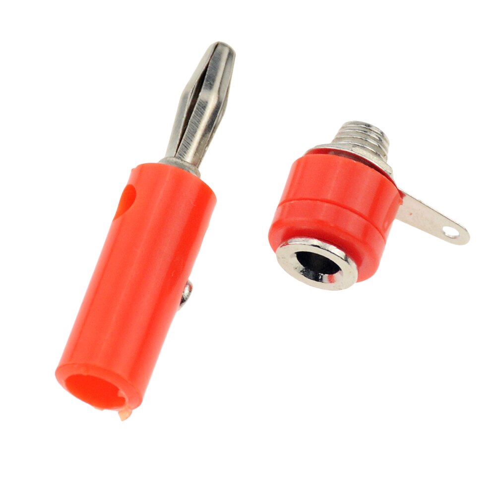 Have Durable 10 set Male Female 4mm Banana Plug Insert Connector Pin DIY Model Parts Terminal Socket Multi - Image 4