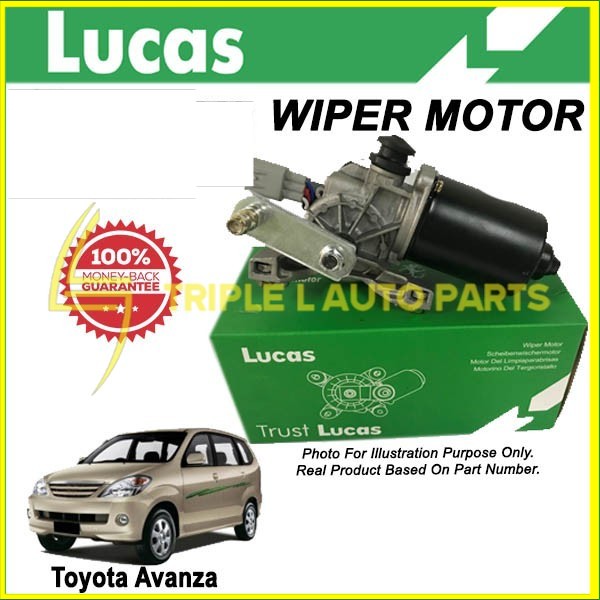 Toyota Avanza Original Lucas Wiper Motor Shopee Malaysia