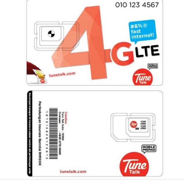 Tunetalk Sim Replacement Shopee Malaysia