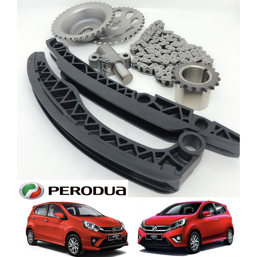 ORIGINAL Perodua AXIA TIMING CHAINS (SET) NEW Shopee Malaysia