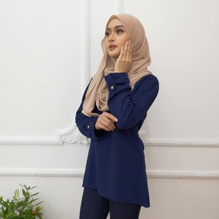  Blouse  Arissa Muslimah  Baju  Modest Wear Cotton Laici Long 