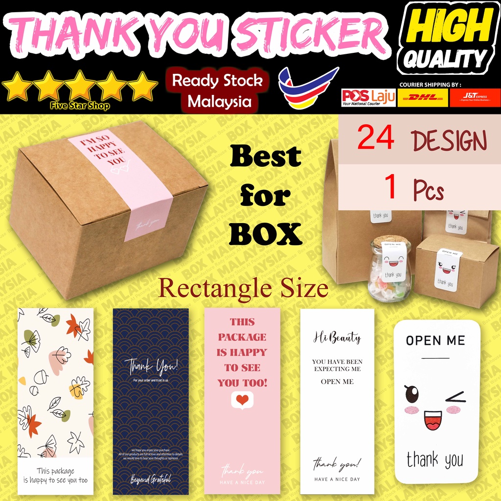 (Clearance) 1pcs Thank You For Your Purchase Stickers For Small Business Gift Package Personalized Labels