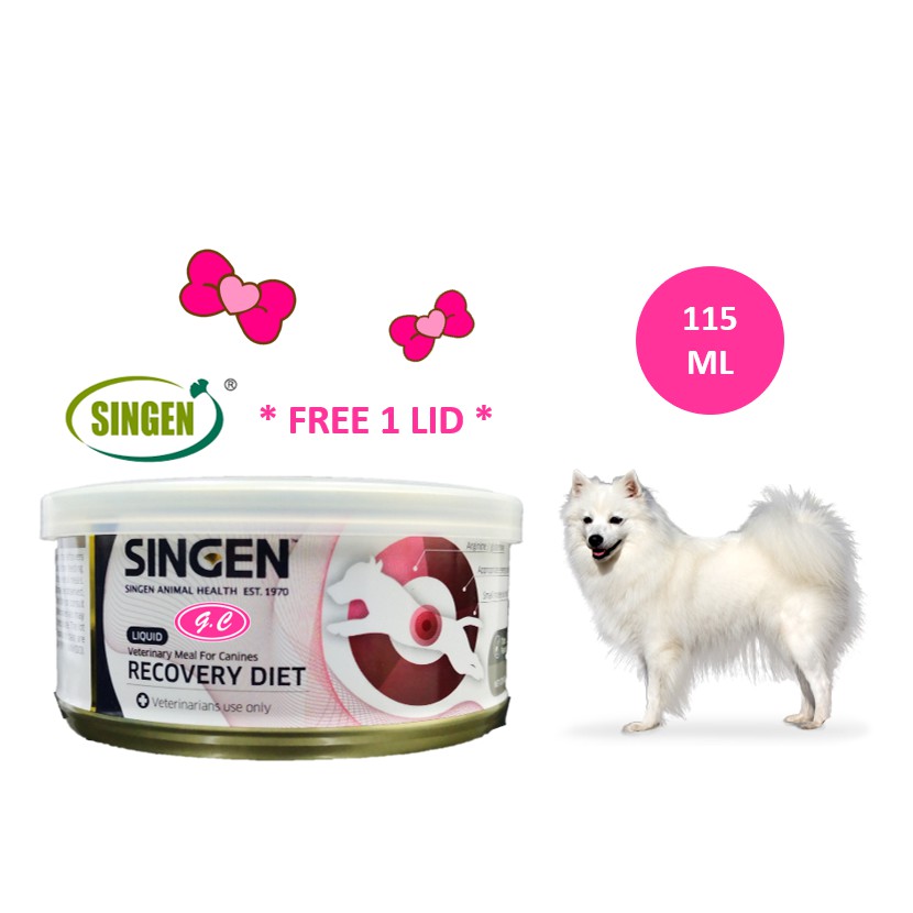 Singen Recovery Liquid Diet For Dog (VRD1) 115 ML / Can Shopee Malaysia