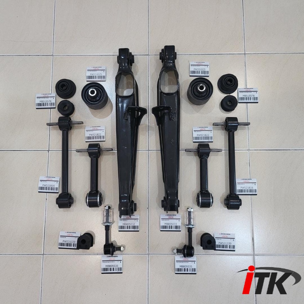 Item Full Set Proton Wira Waja Gen Persona Putra Rear Lower Arm