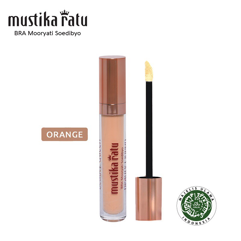 Mustika Ratu Beauty Queen Color Corrector Concelear for Under Eye - Orange (5ml)