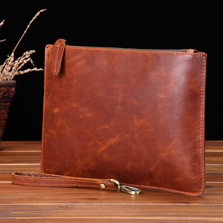 leather men clutch