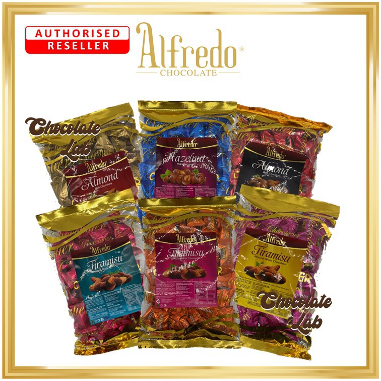 Alfredo Bulk Pack Chocolate Almond Milk & Dark/Hazelnut Milk/Tiramisu