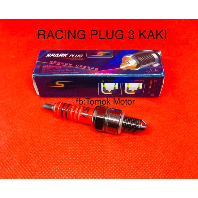 Plug racing 3P Ex5/dream/kriss/demak/sym/wave100/lagenda110/srl115/ego ...