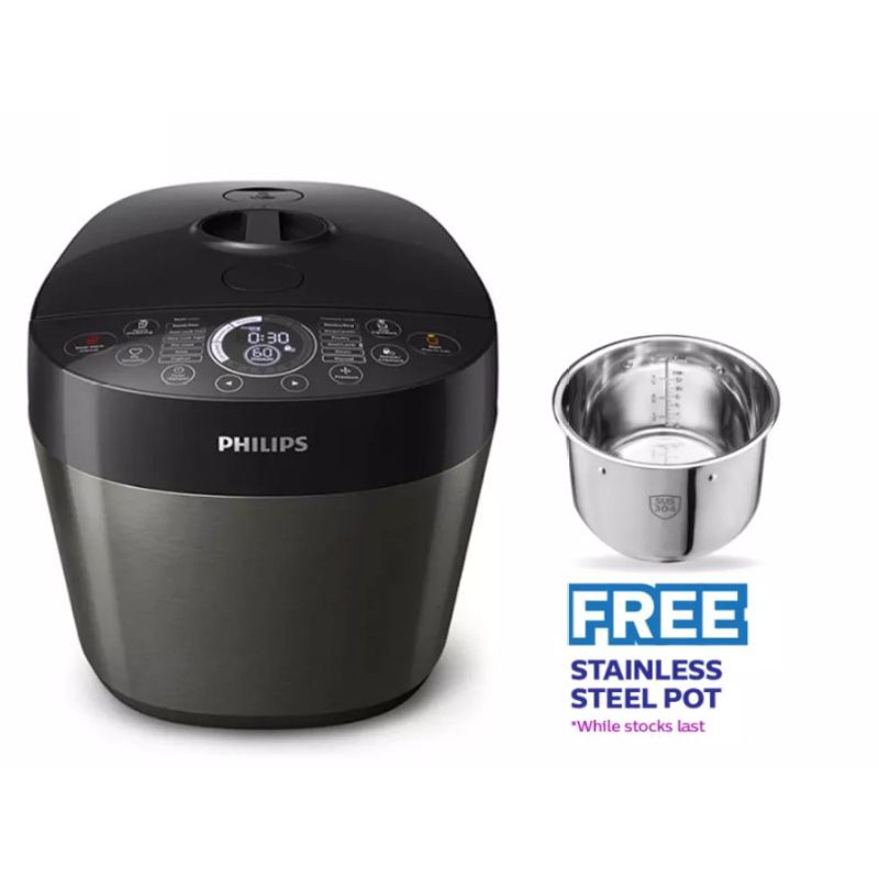 Philips Premium Multicooker HD2145 ( HD2145/62 ) 6L Multicook function
