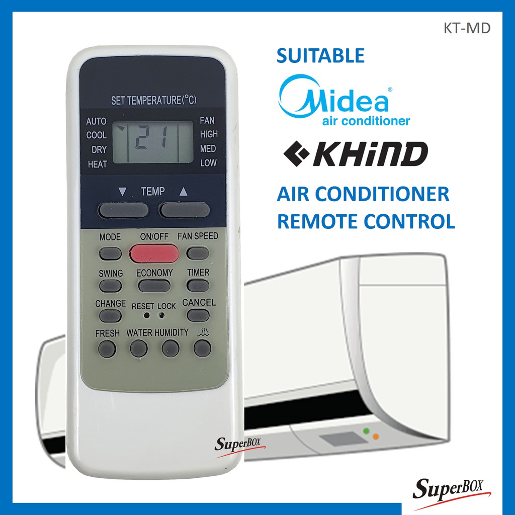 How To Reset Midea Air Conditioner Remote Control Manual Midea