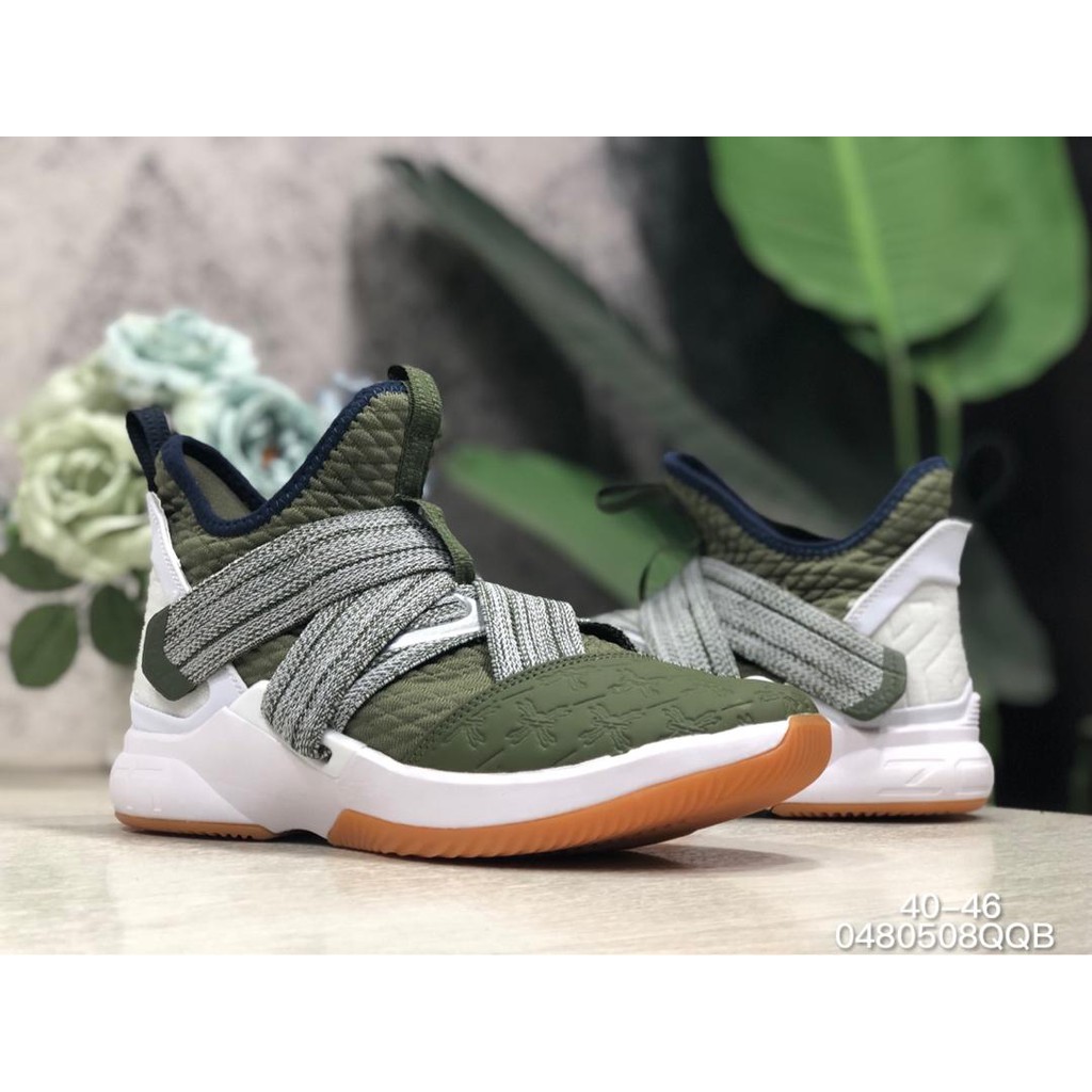 green lebron soldier 12