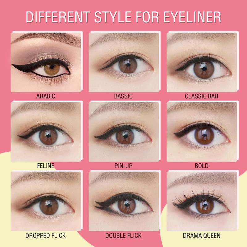 Versatile Have PINKFLASH OhMyLine Eyeliner Black Evenly pigmented Long lasting Waterproof