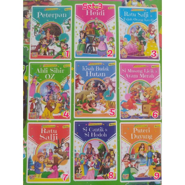BUKU CERITA KANAK KANAK DENGAN SUKU KATA | Shopee Malaysia