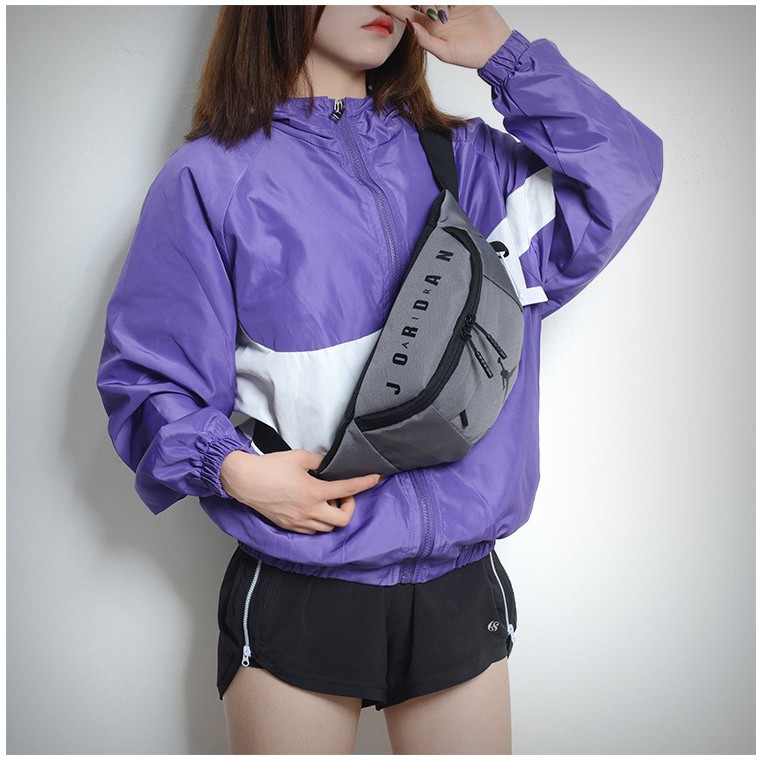 purple jordan fanny pack