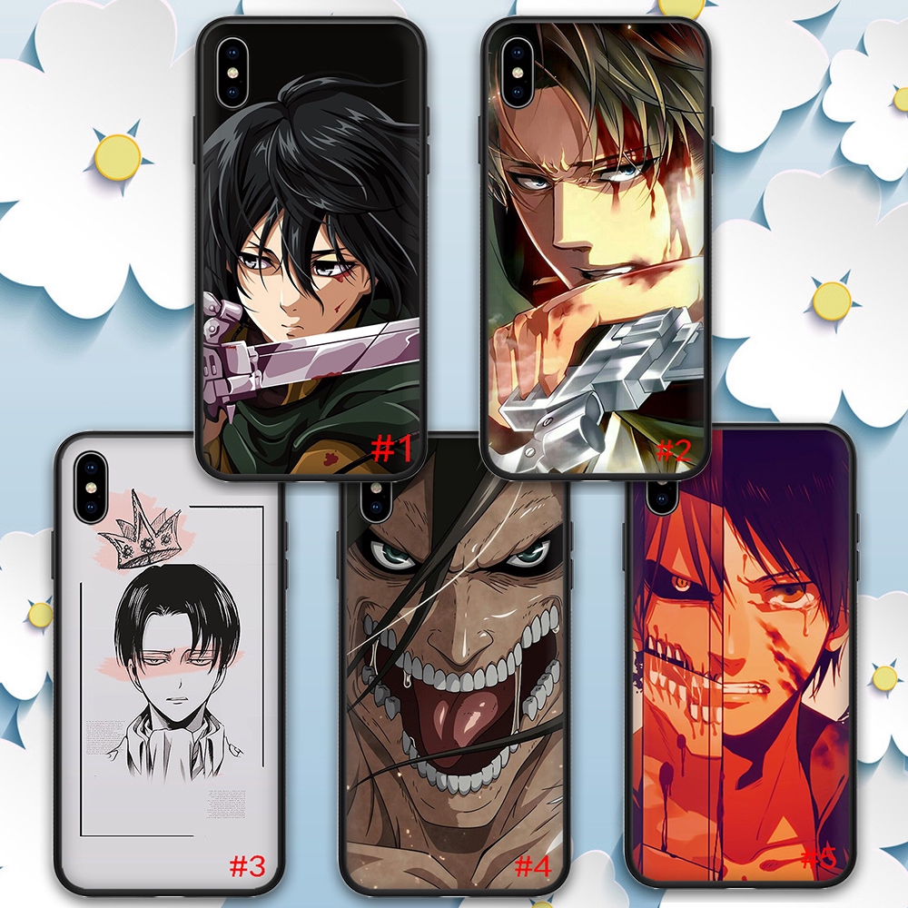 Levi Ackerman Soft Phone Case for iPhone 11 11Pro 6 6s 7 8 Plus X XR XS Max  | Shopee Malaysia