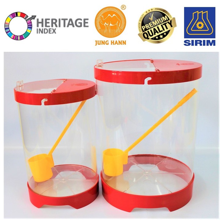 1+1 (40L +20L) Balang Air Tebal Cap Unta Jung Hann Food Grade Drinks Dispenser Tong Pasar Malam