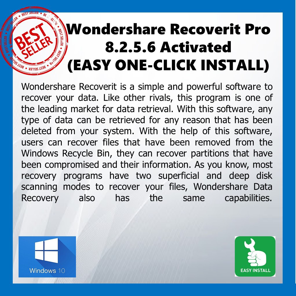 Wondershare Recoverit 8.2.5.6