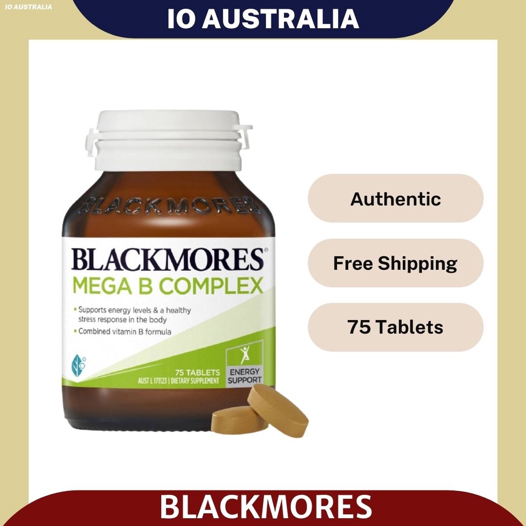 Blackmores Mega B Complex 75 Tablets | Shopee Malaysia