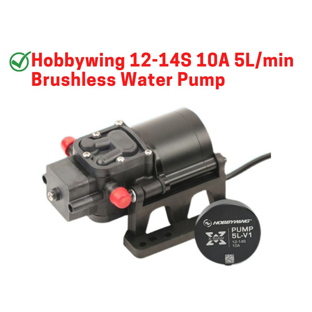 Hobbywing 12-14S 10A 5L/min Brushless Water Pump Water Pump ESC Plant Agriculture Drone Accessories [Aonic Poladrone]