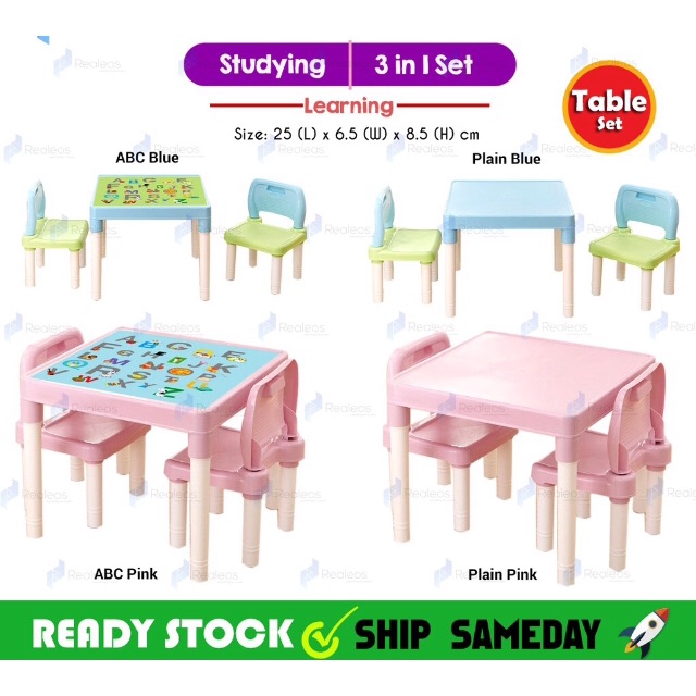  Meja belajar kanak kanak  Kids study table Meja  kecil 