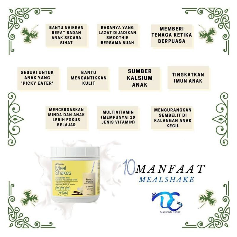 Shaklee Set Tambah Berat Mealshake Vitalea Bcomplex Shopee Malaysia