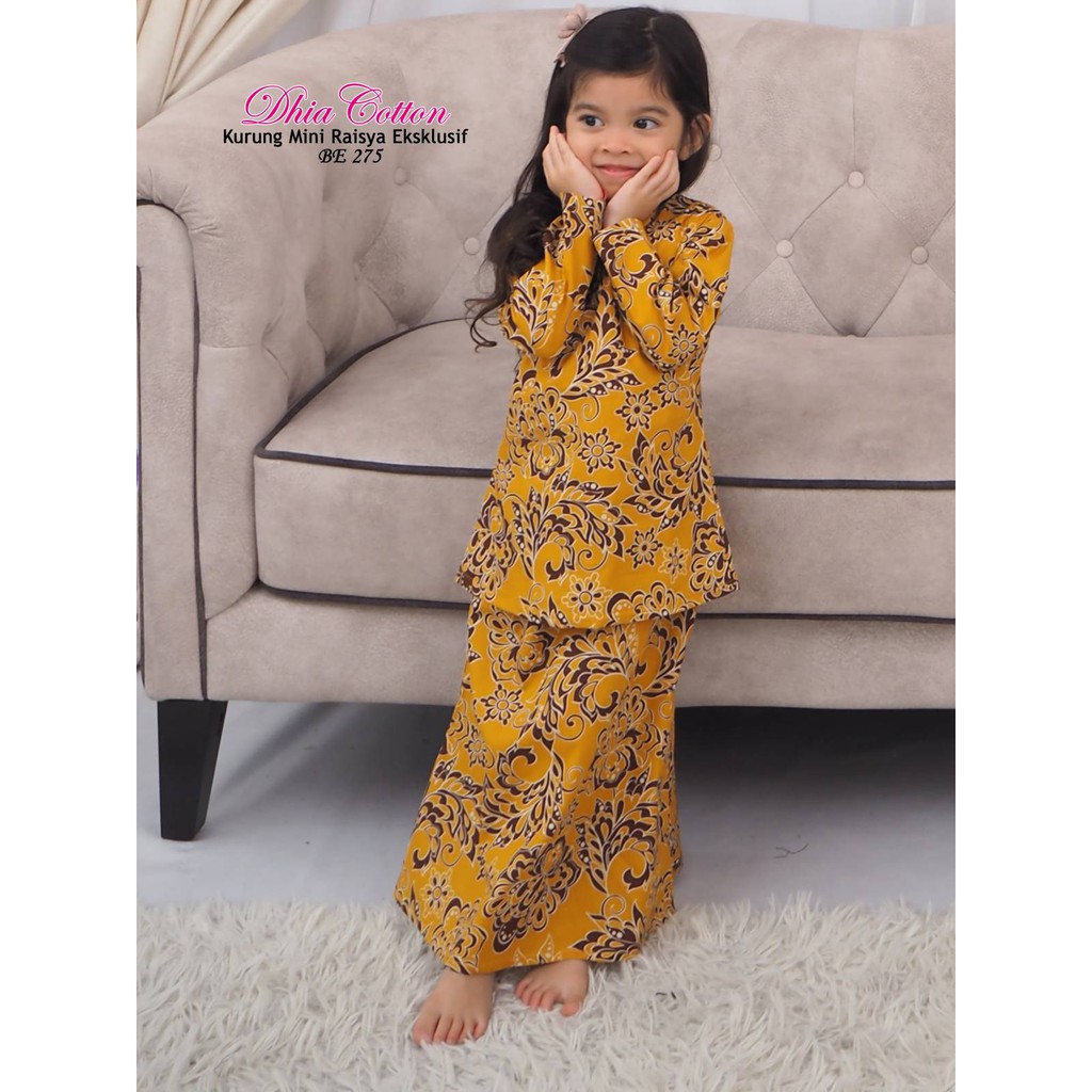 Baju Mini Kurung Budak