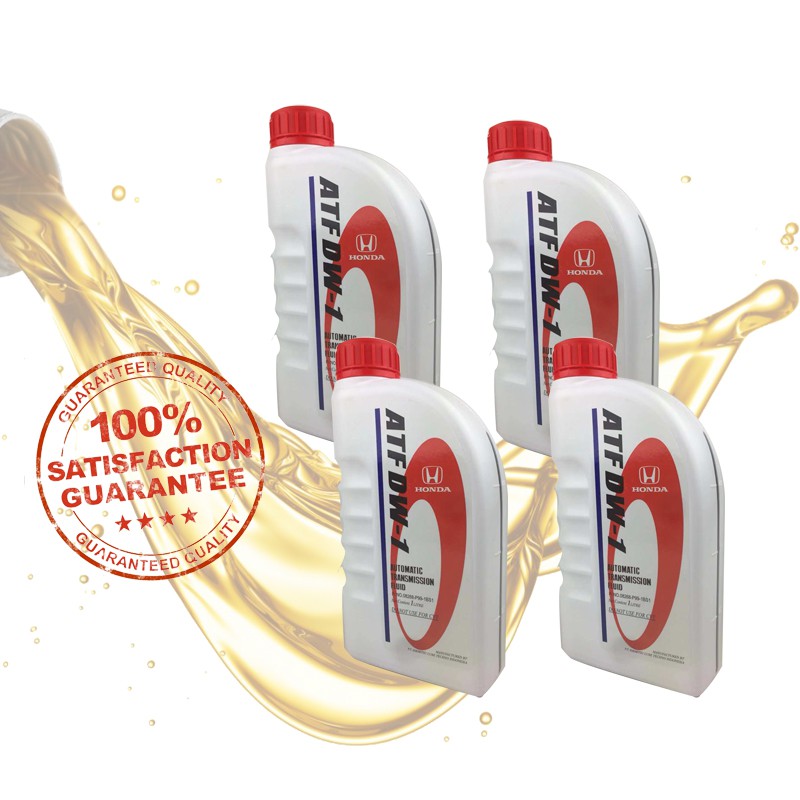4 Unit 1L HONDA DW1 ATF AUTO OIL AUTO TRANSMISSION OIL Automative FLUID ...