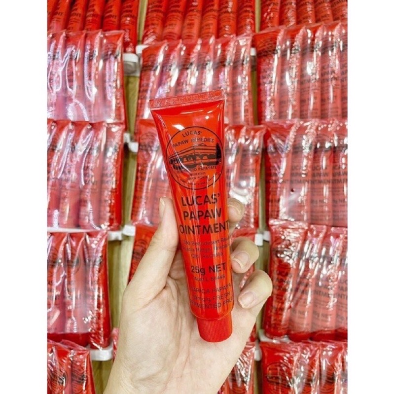 Lucas PAPAW OINTMENT Papaya Cream Tube 25g Shopee Malaysia