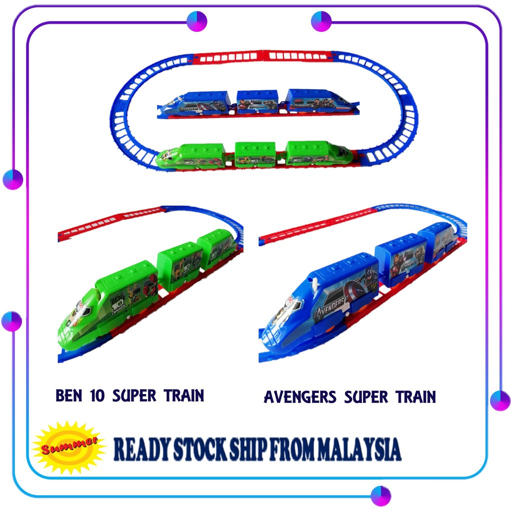 ben 10 train toys