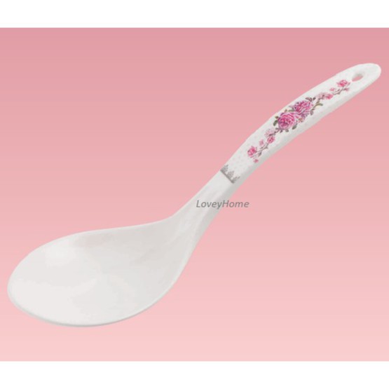 🔥2021🔥Melamine Soup Spoon & Rice Scoop Raffles Design Flower Floral