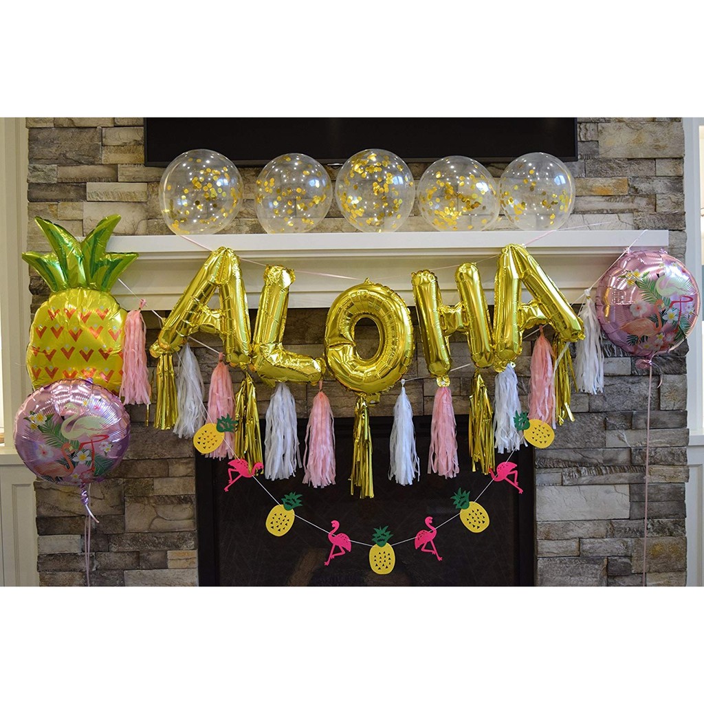 Hawaiian Party Decorations Tropical Beach Theme Party Pack