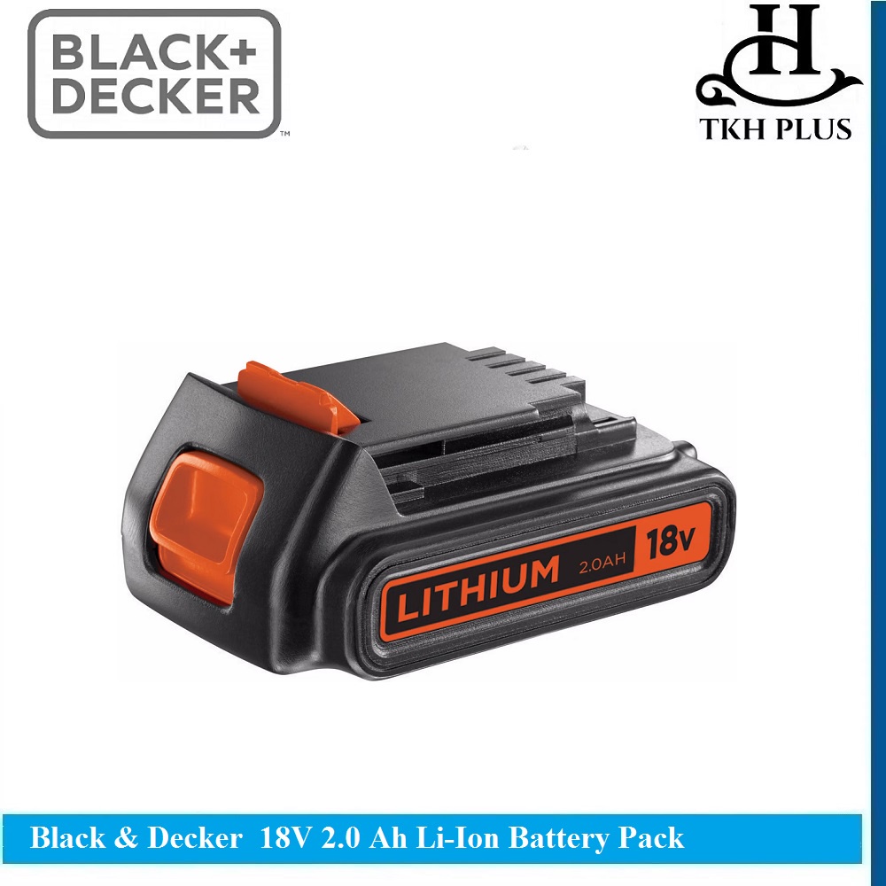 Black & Decker BL2018 18V 2.0 Ah Li-Ion Battery Pack ( GWC1820, STC1820 ...