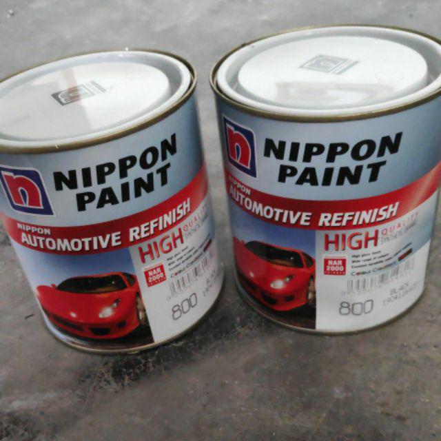 BLACK 800 1L NIPPON AUTOMOTIVE REFINISH NAX PREMILA 7000 2K SYSTEM CC