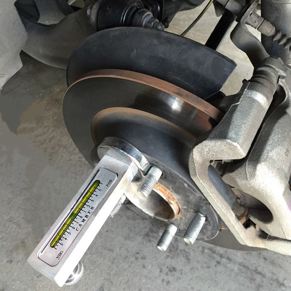 Magnetic Gauge Tool Adjustable Camber Castor Strut Wheel Alignment Automotive US 
