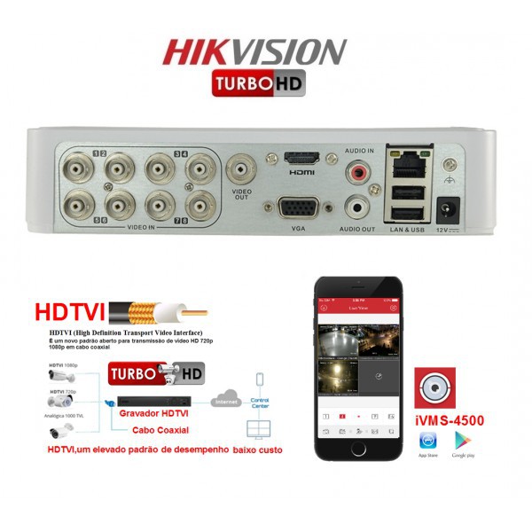 Hikvision Ds 7108hghi F1 8 Channel Recogn Shopee Malaysia