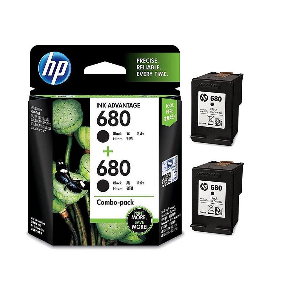 hp ink advantage 680 twin pack