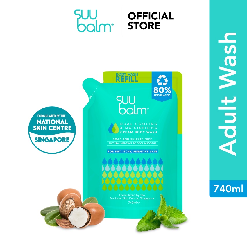 Suu Balm Cream Body Wash Refill Pack (740ml) Shopee Malaysia