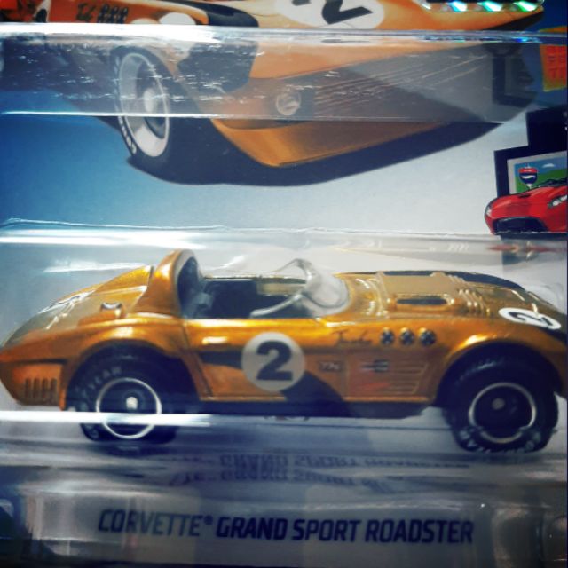 hot wheels corvette grand sport roadster super treasure hunt