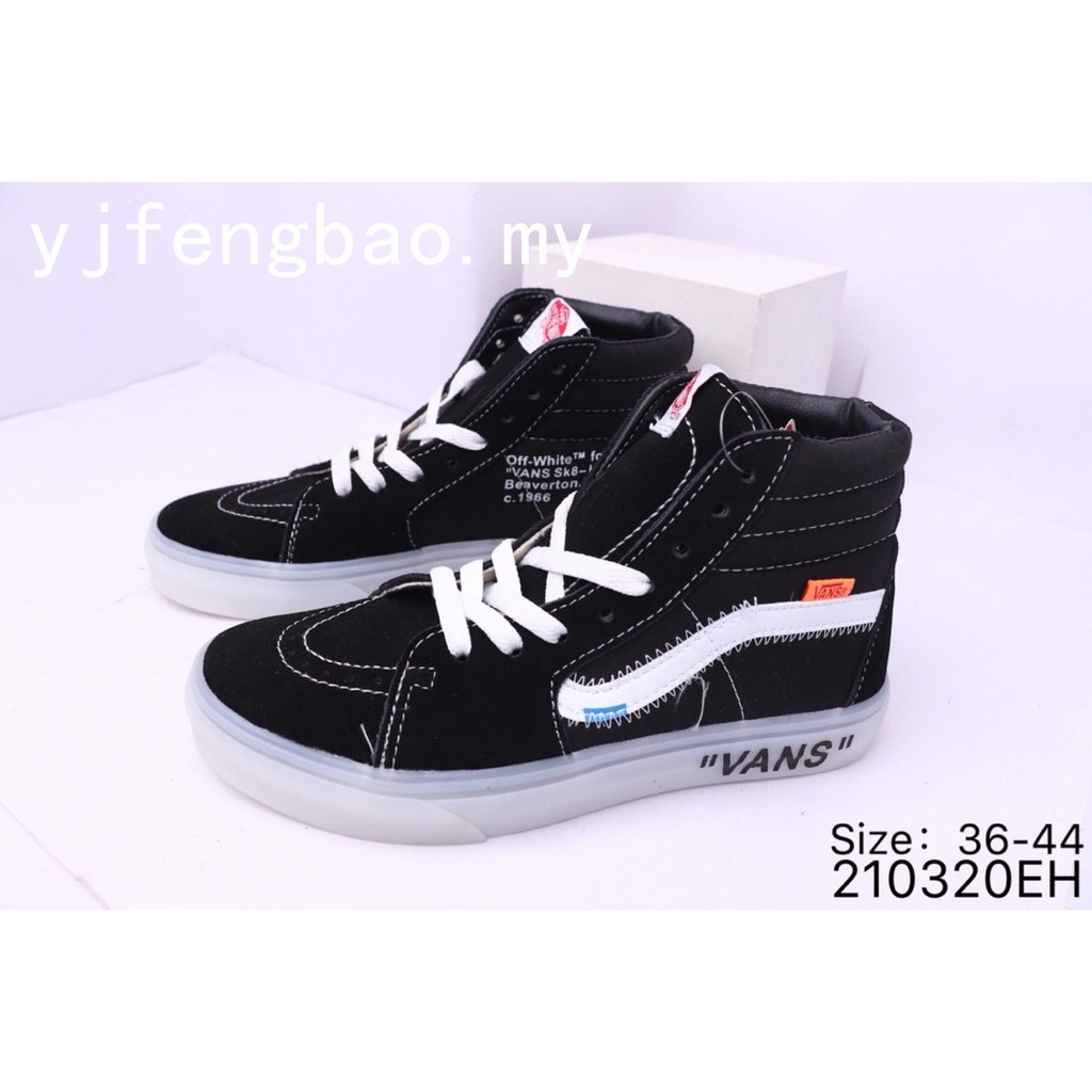 vans sk8 hi x off white