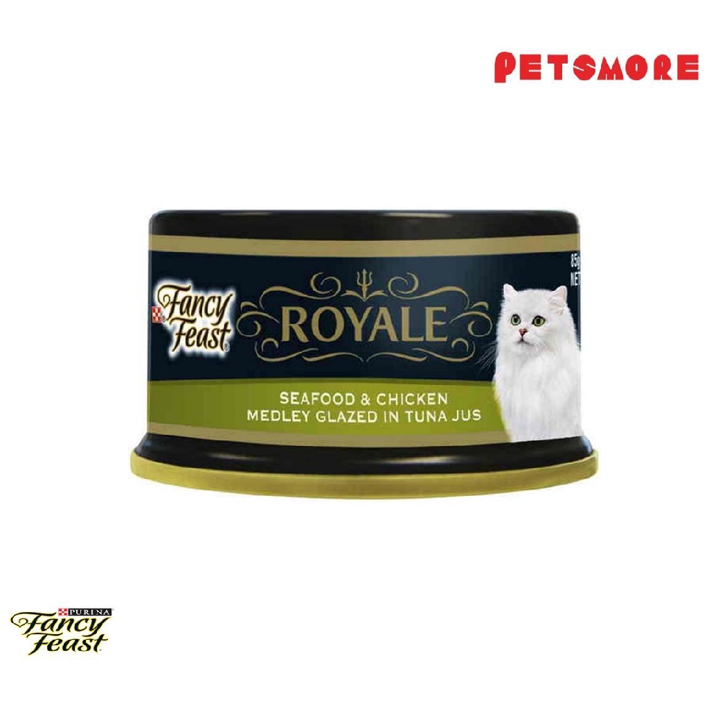 fancy feast seafood medley