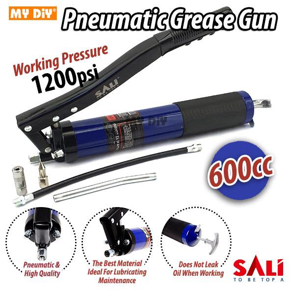 MYDIYHOMEDEPOT - SALI Grease Gun Lever Action Hand Grease Oil Pump ...