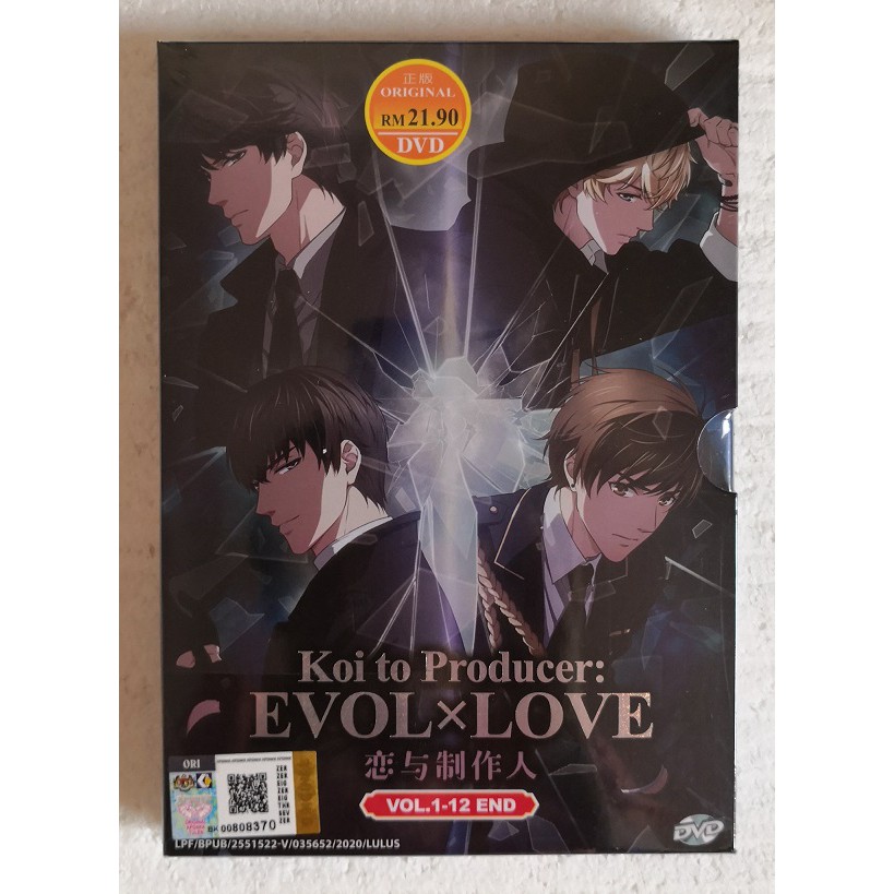 Koi To Producer: Evol x Love (VOL.1-12End) DVD English Subtitle All Region  
