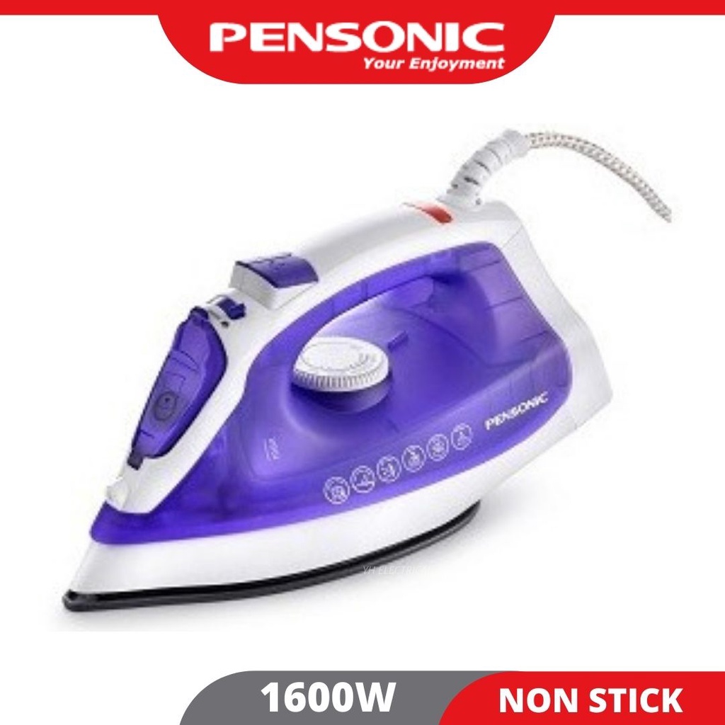 Pensonic Steam Iron PSI1011B Shopee Malaysia