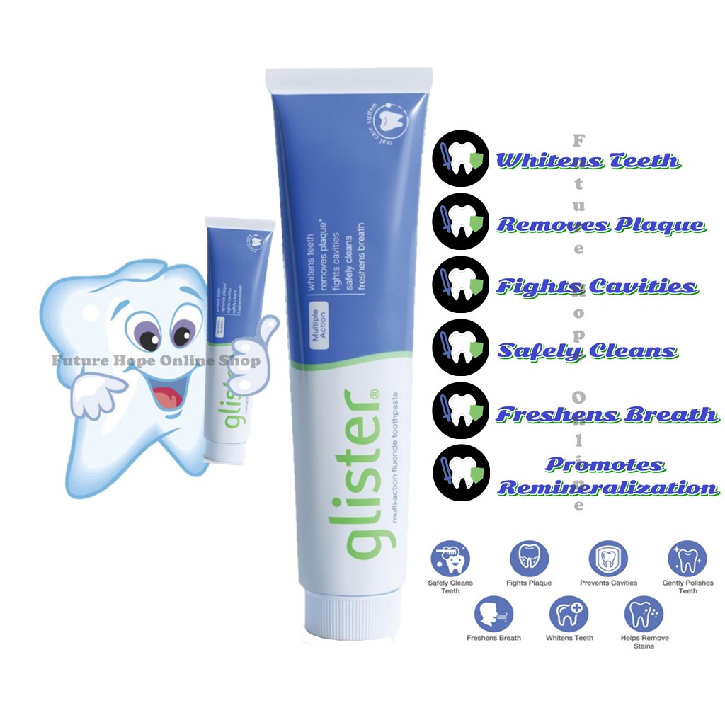 Amway Glister Ubat Gigi Multi Action Fluoride Toothpaste Amway Ubat Gigi 200g Shopee Malaysia