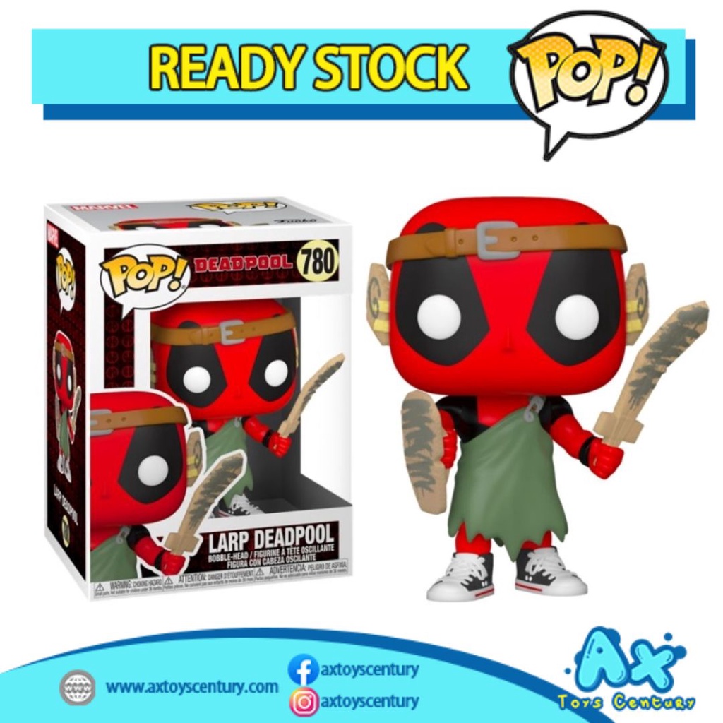 Funko Pop! Deadpool - Larp Deadpool #780 100% Genuine