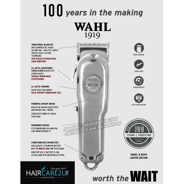 wahl senior 1919