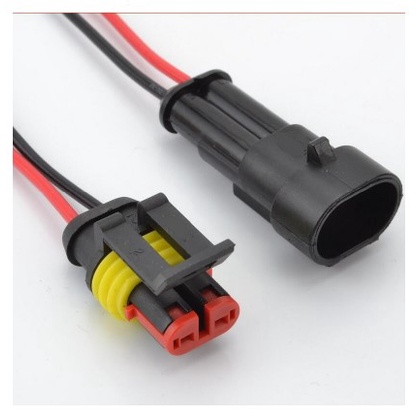 Car & Motor Wire Connector Plug Socket Kit Waterproof Universal Wayar ...