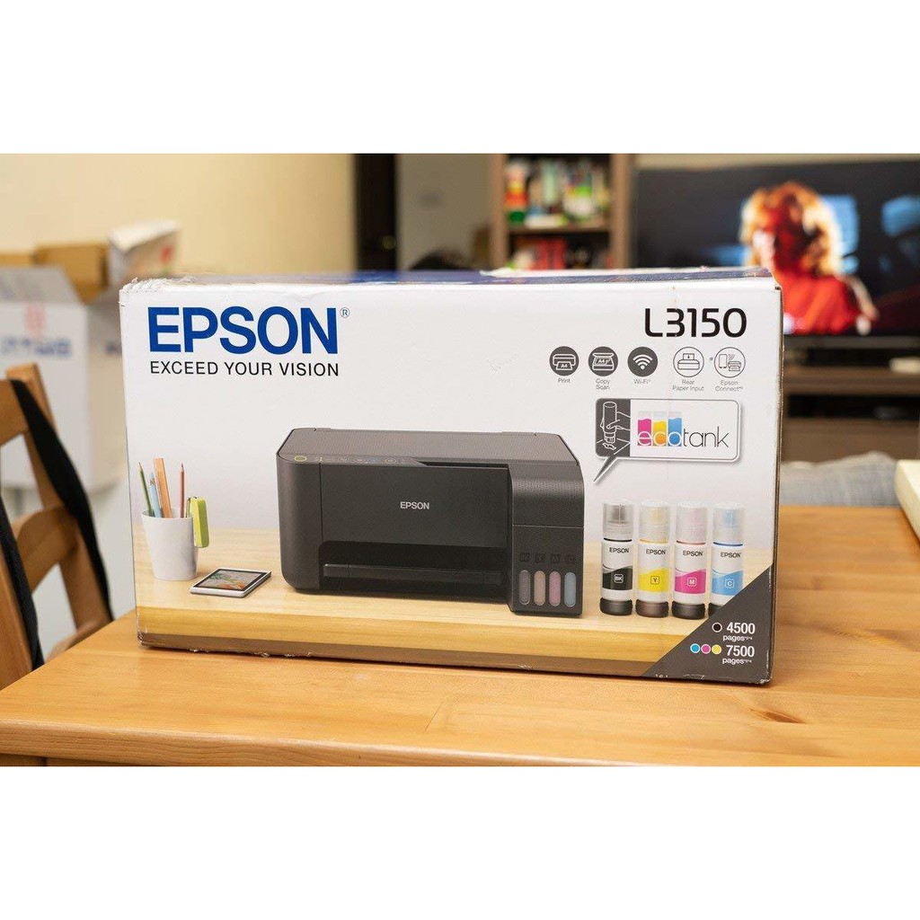 EPSON L3150 PRINT, SCAN, COPY, WIFI Shopee Malaysia