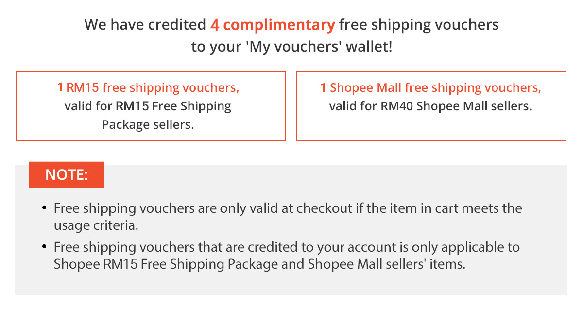 Free Shipping Voucher Shopee Malaysia